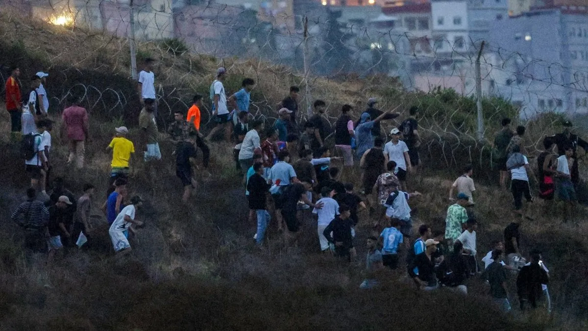 Massive Influx of Migrants into Ceuta: Recent Developments and Responses