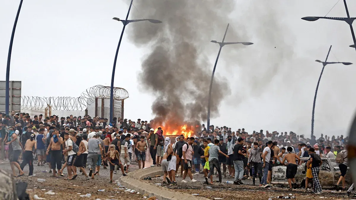 Massive Influx of Migrants to Ceuta Sparks Tensions and Calls for Action