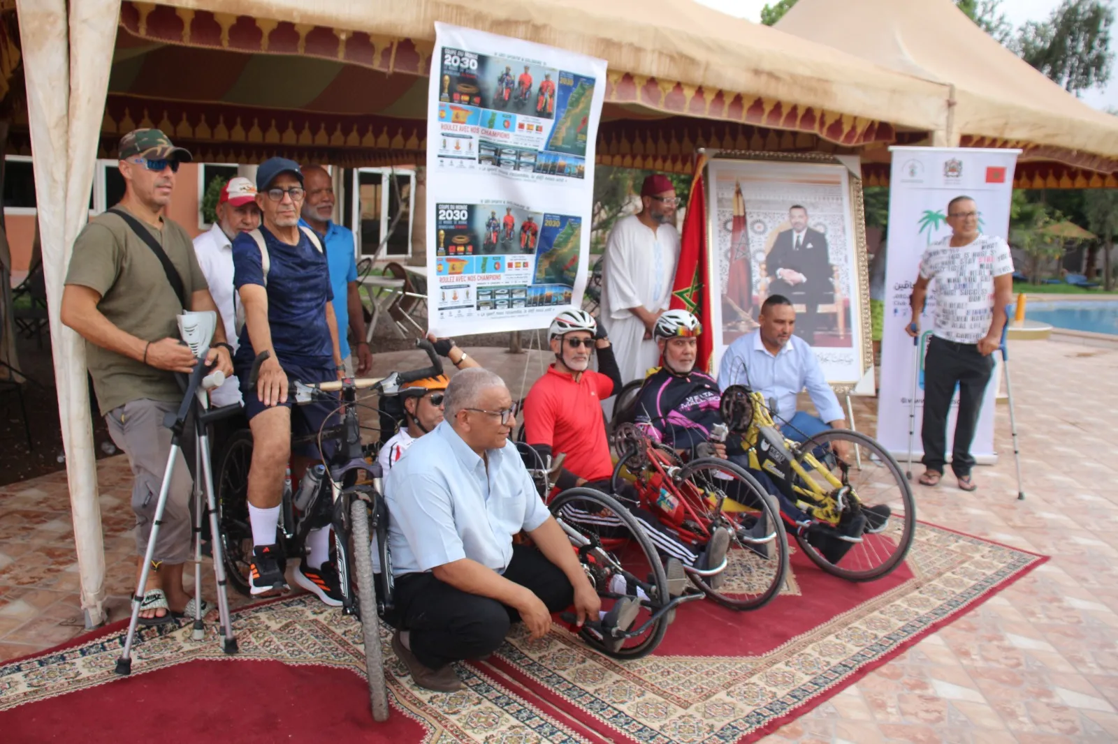 Moroccan Champions with Disabilities to Embark on Historic 930 km Handbike Journey