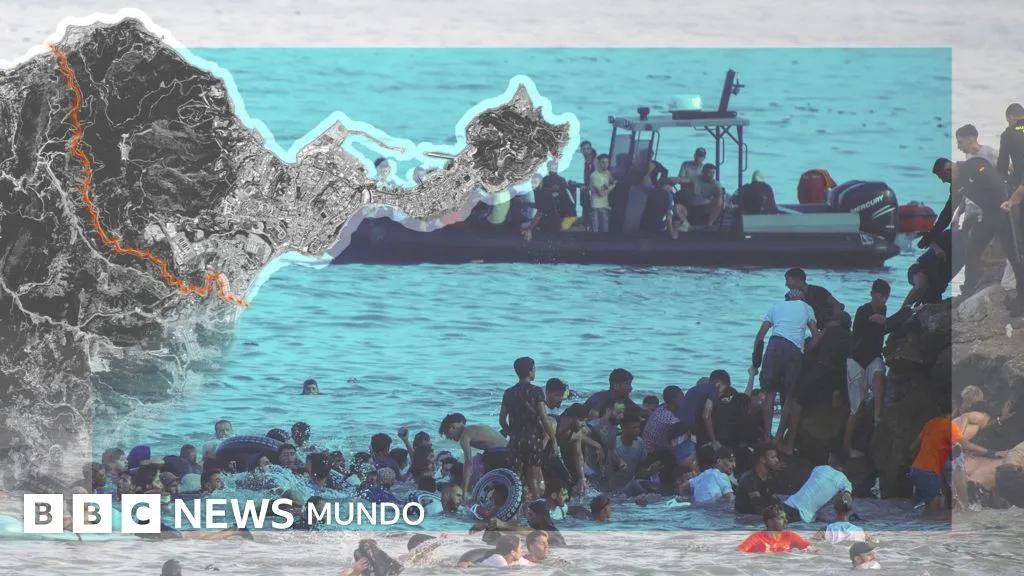 Mass Migration Surge from Morocco to Ceuta: A Crisis Unfolds