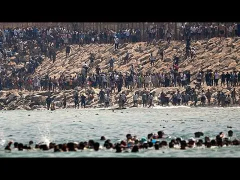 Mass Migration Crisis: 48,000 Migrants from Ceuta Return to Morocco
