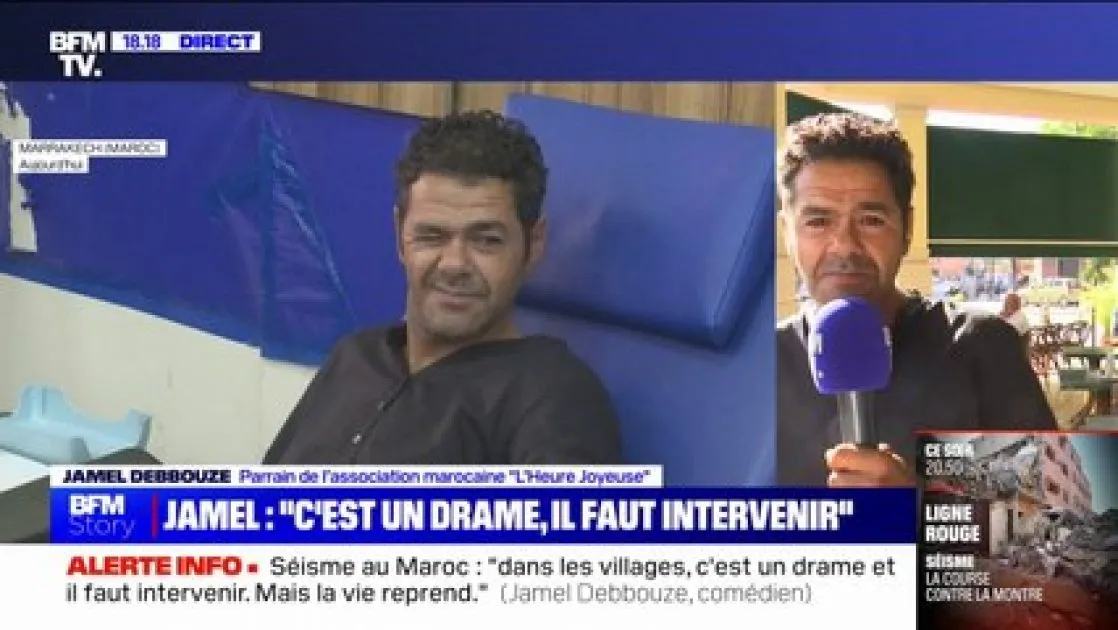 Jamel Debbouze Highlights Solidarity in Morocco After Devastating Earthquake