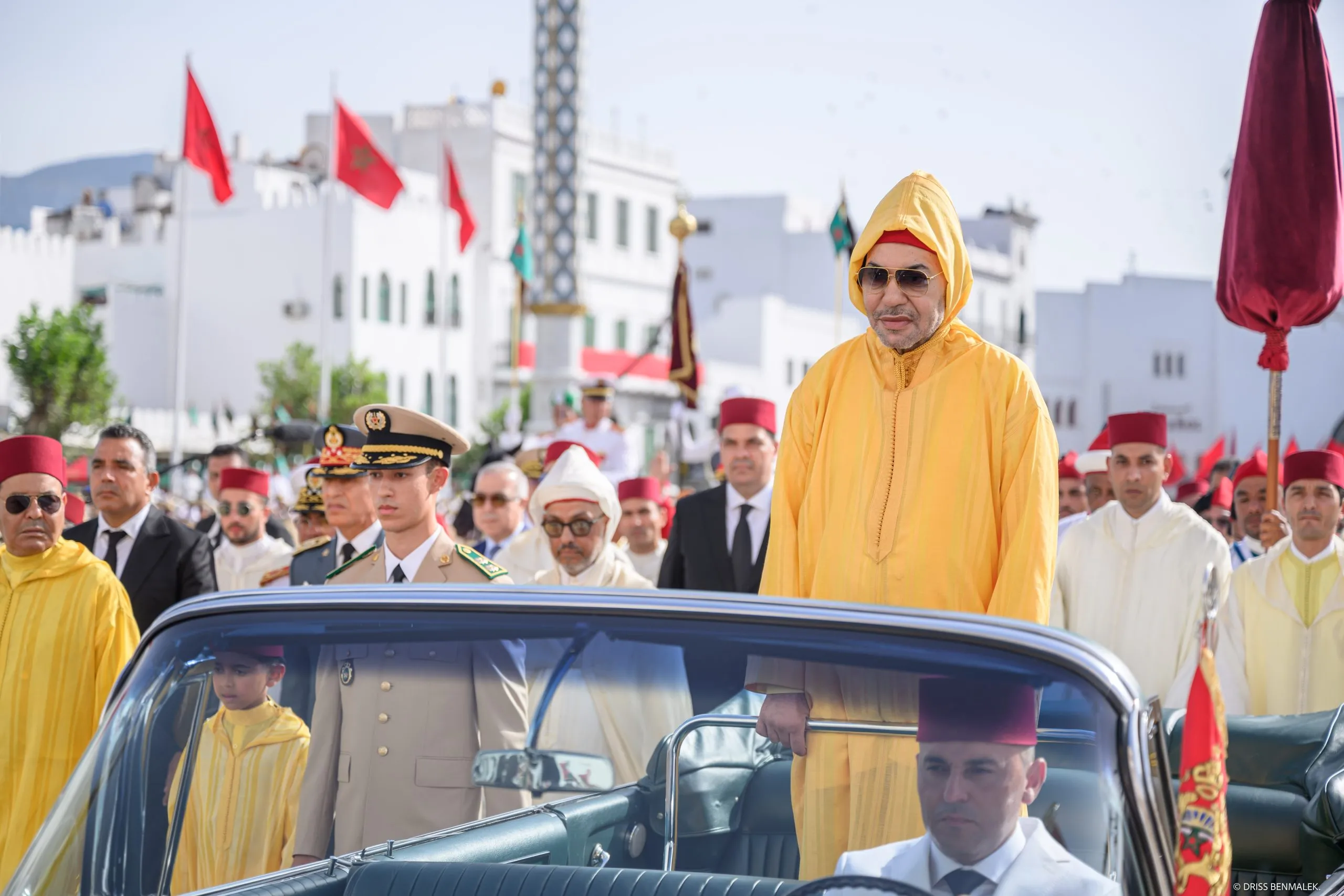 Celebrating 27 Years of King Mohammed VI's Reign: A Ceremony of Loyalty
