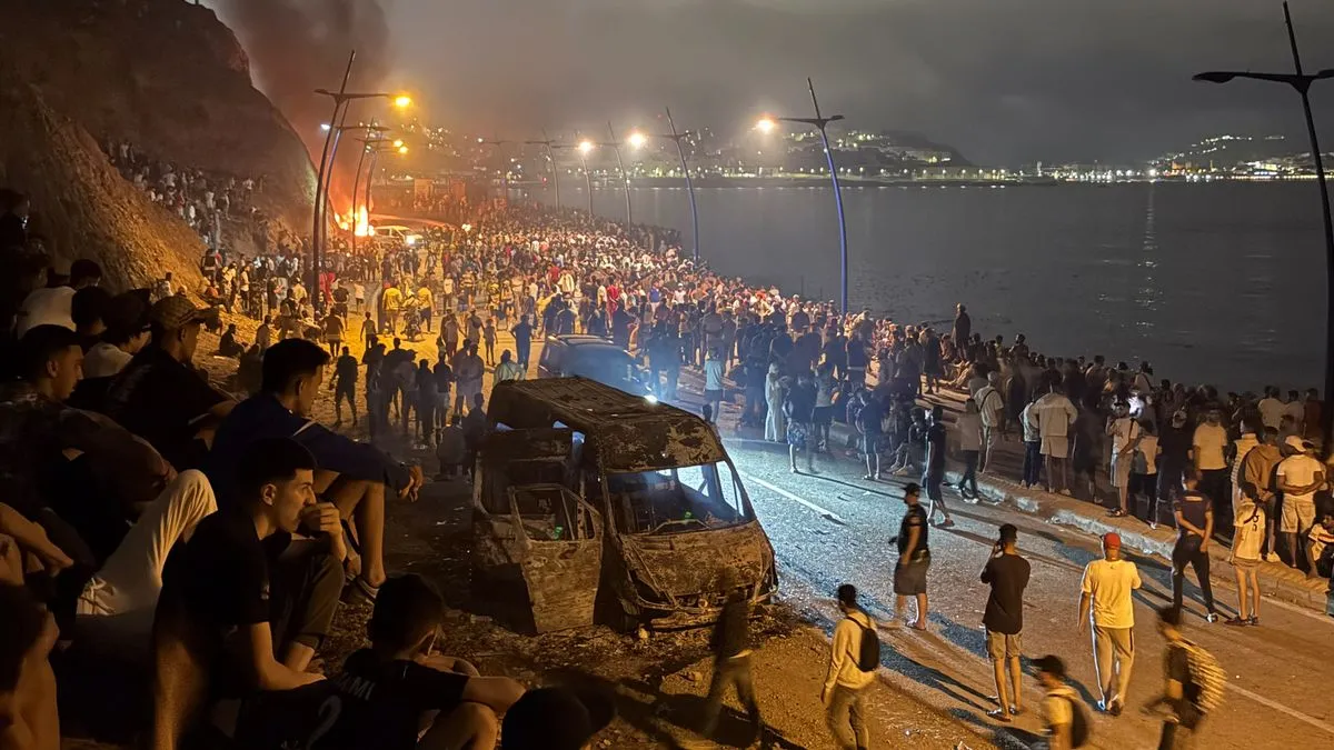 Morocco Blames Social Media for Migrant Surge to Ceuta