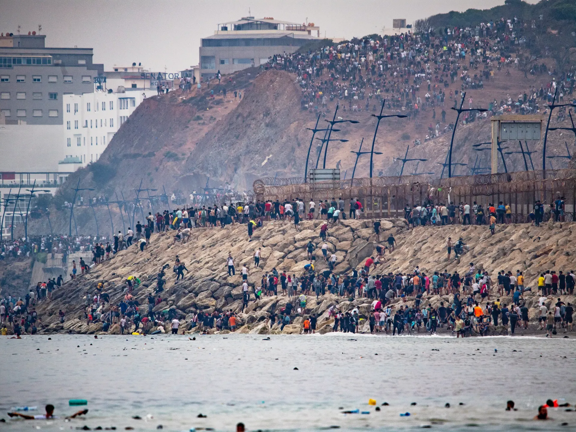 Tragic Migrant Crisis: 40,000 Attempt Crossing to Spanish Enclaves