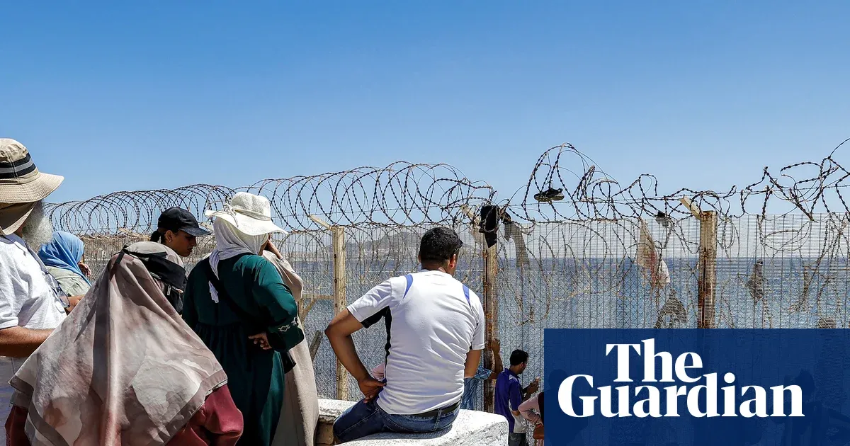 Anxious Vigil at Ceuta Border: Families Await News of Missing Loved Ones in Morocco