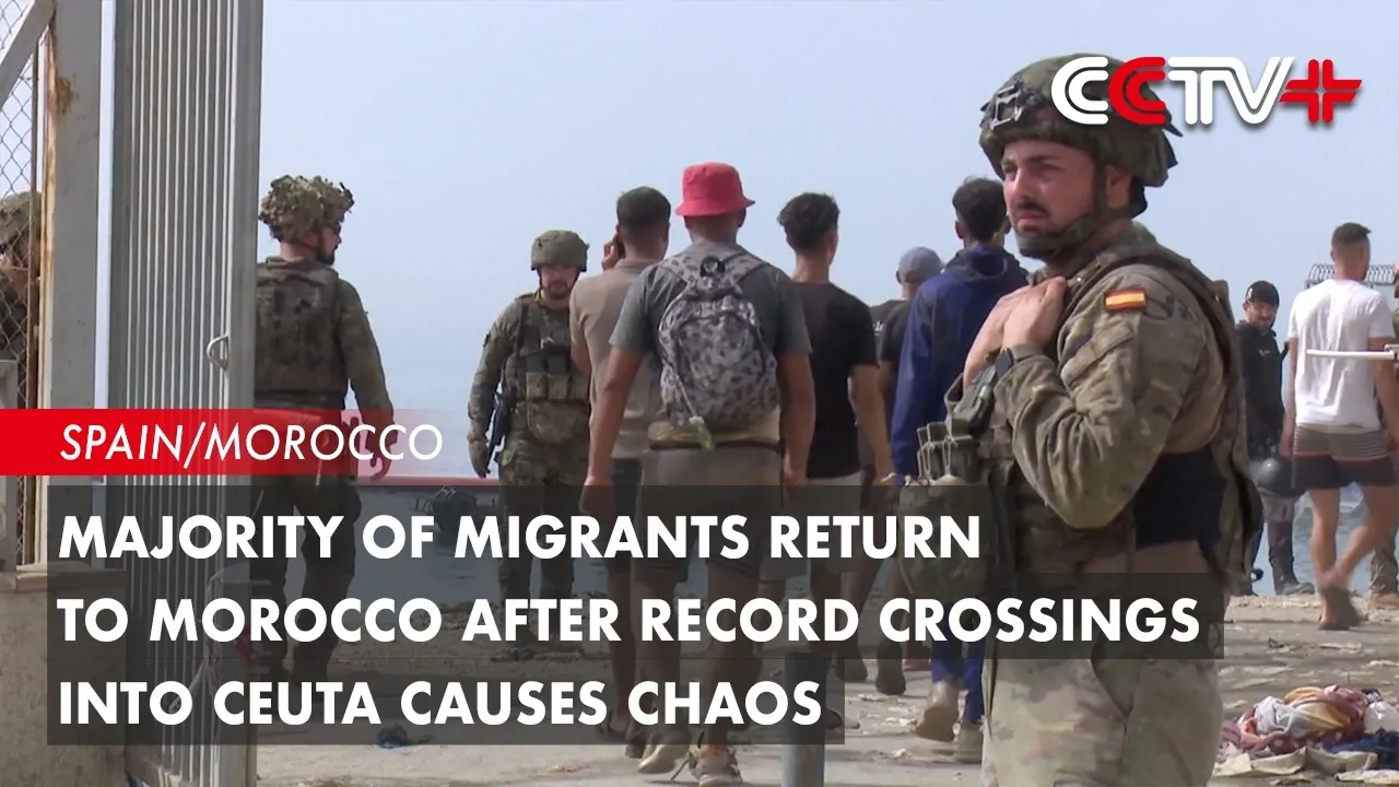 Mass Exodus: Migrants Return to Morocco After Historic Ceuta Crossings