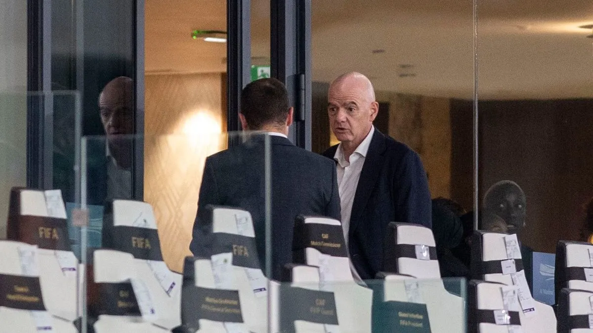 FIFA President Infantino Shows Unity After Emergency Meeting in Rabat