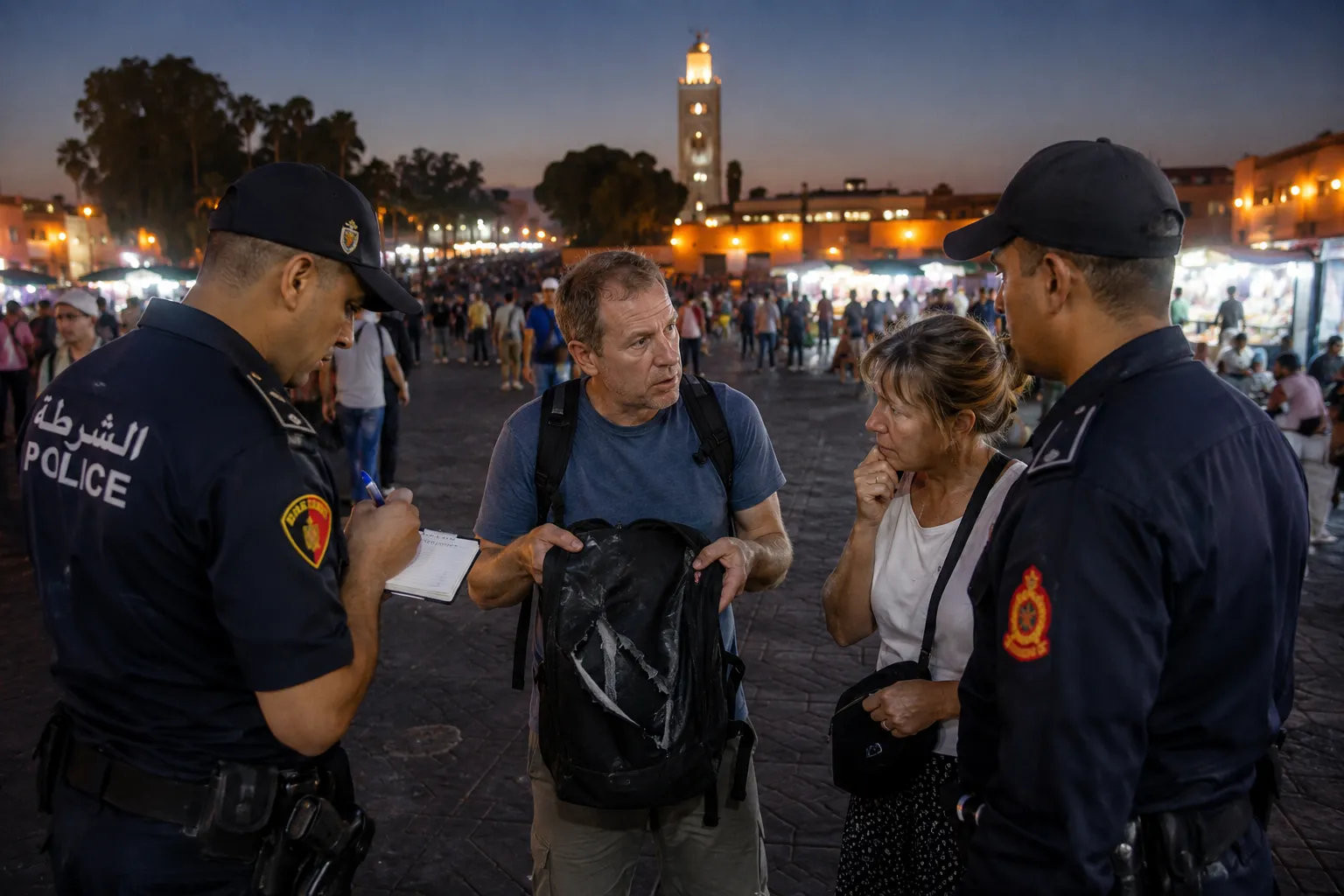American Tourist Robbed of $3,000 and Passport in Marrakech
