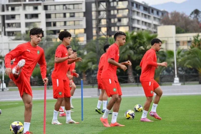 Morocco's U20 Football Team Prepares for Mediterranean Games