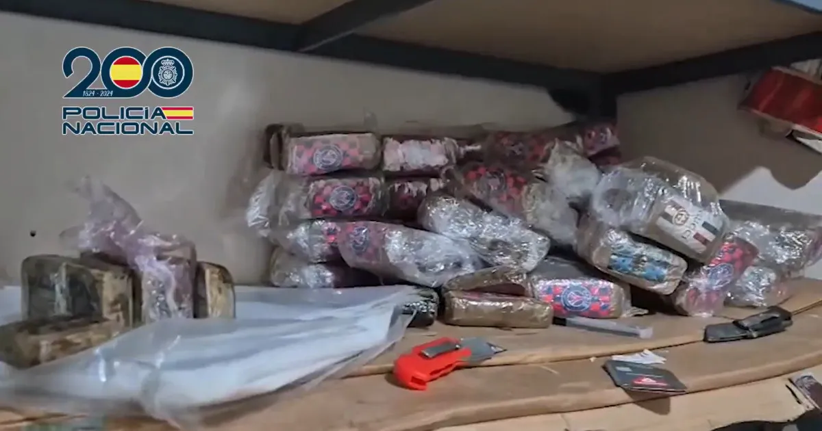 Major Drug Trafficking Bust in Spain: Over 10 Tons of Hashish Seized and 57 Arrested