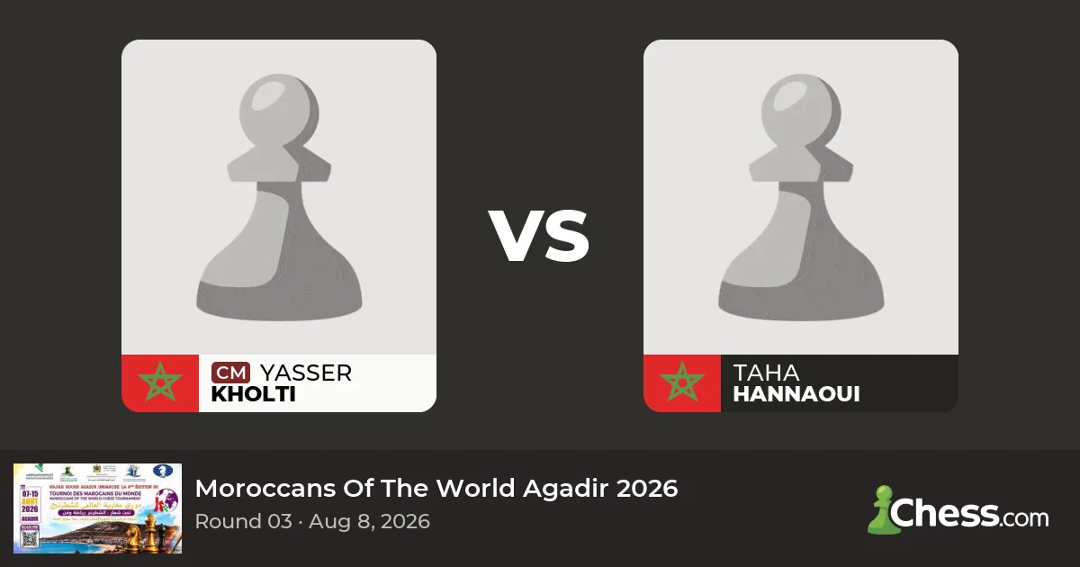 Exciting Match Recap: Yasser Hadj Kholti Triumphs Over Taha El Hannaoui
