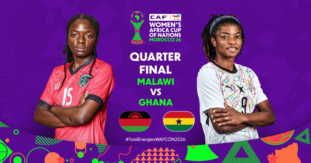 Malawi and Ghana Set for Exciting WAFCON 2026 Quarter-Final Clash