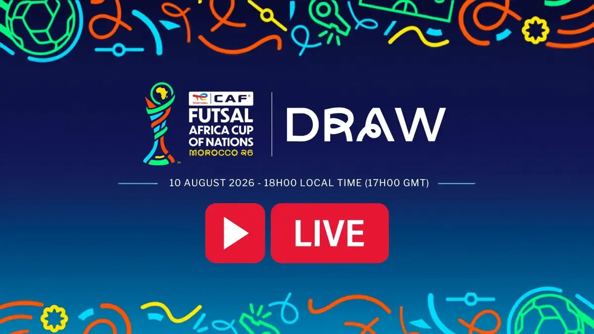 Upcoming TotalEnergies CAF Futsal Africa Cup of Nations Morocco 2026 Final Draw