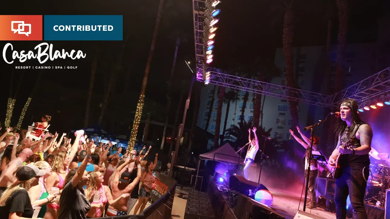Exciting Labor Day Weekend Poolside Concerts at CasaBlanca Resort & Casino