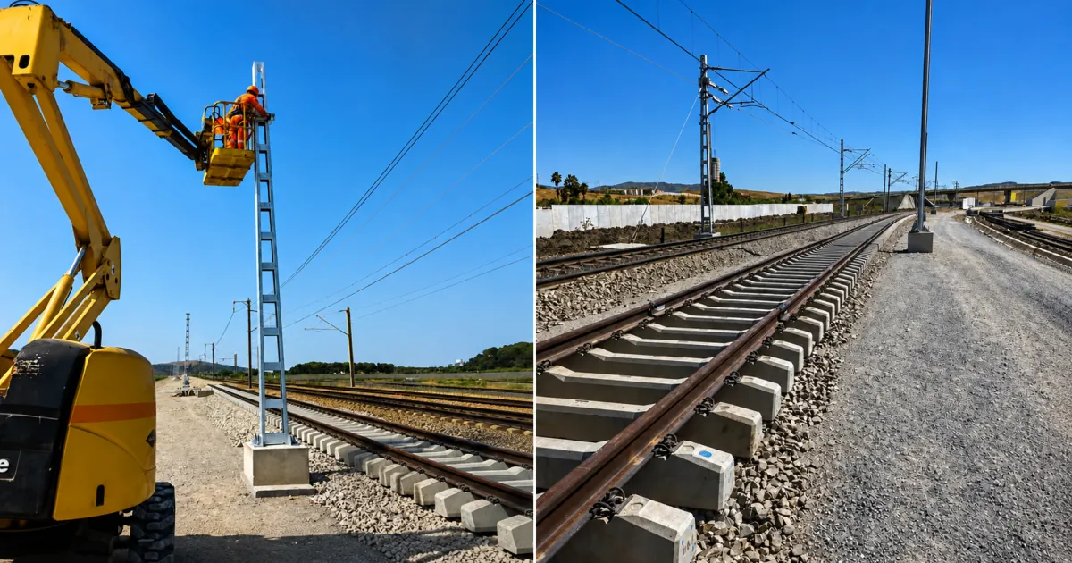 New Developments in the Railway Line Between Tangier and Fes