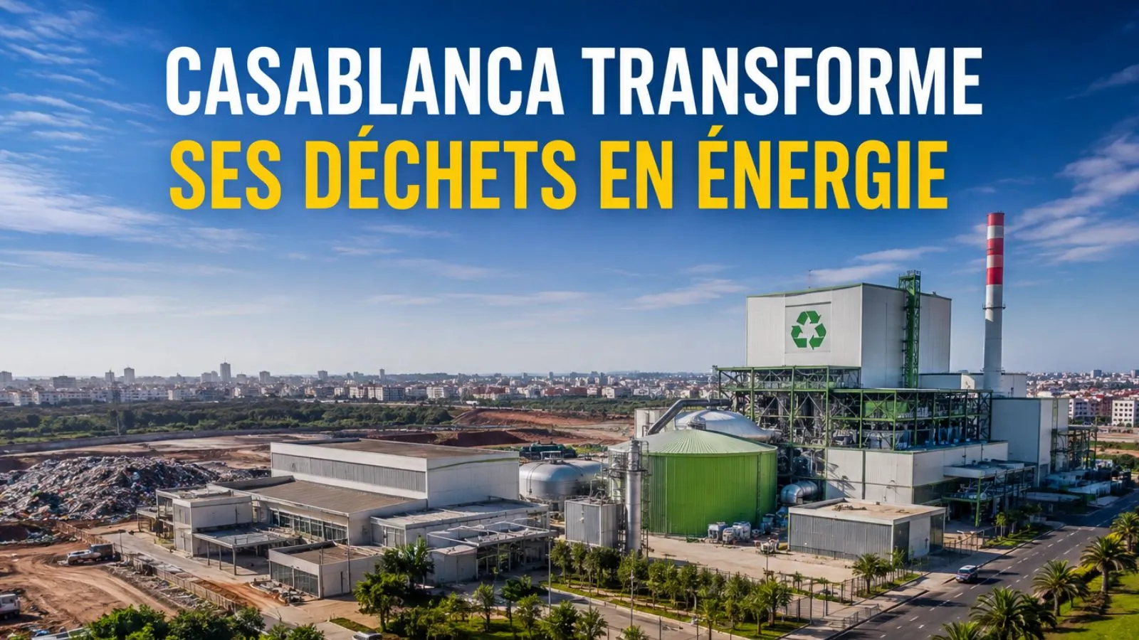 Casablanca Launches €1.3 Billion Project for Waste Valorization