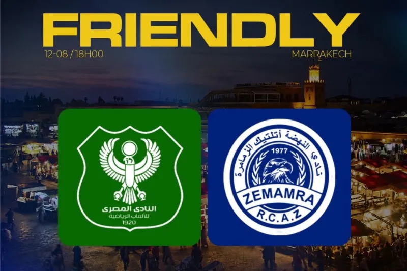 Zemamra to Face Egyptian Club Al-Masry in Friendly Match