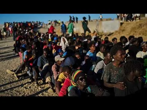 Ceuta's Urgent Call for Migrant Detention Center Amidst Mass Influx from Morocco