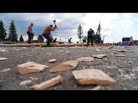 Unveiling France's Longest-Running Lumberjack Competition: A Test of Axe Mastery