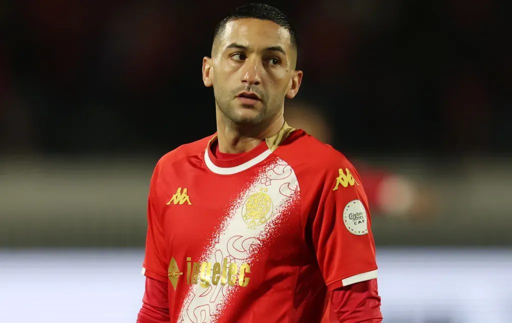 Hakim Ziyech's Salary Becomes a Major Concern for Wydad Casablanca