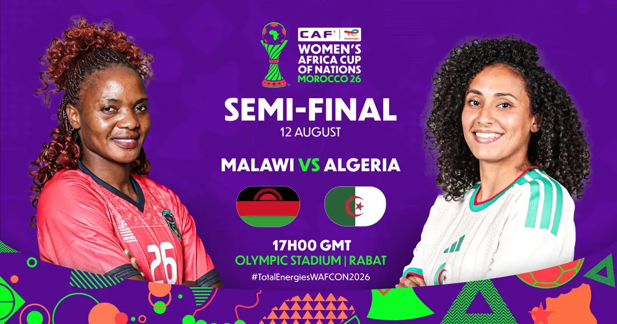 Malawi and Algeria Set for Thrilling Semi-Final Showdown in Women’s Africa Cup of Nations