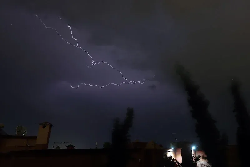 Severe Storms Accompanying Heatwave in Morocco