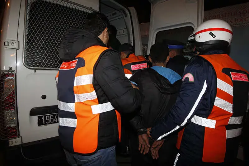 Arrest of Young Man in Marrakech for Drug Possession