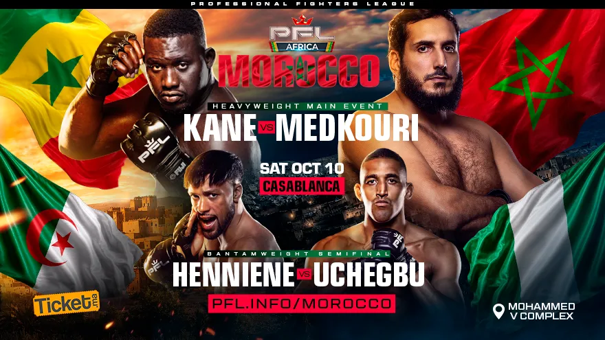 PFL Africa Sets Semifinal Matchups for Morocco: A Major MMA Event Awaits