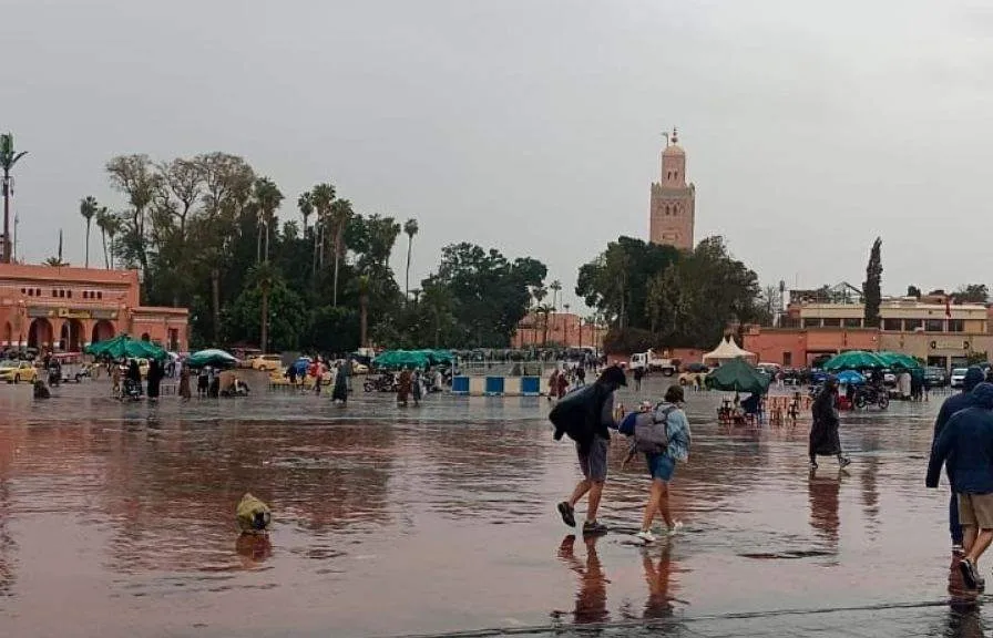 Severe Weather Alert: Thunderstorms and High Winds Expected in Marrakech