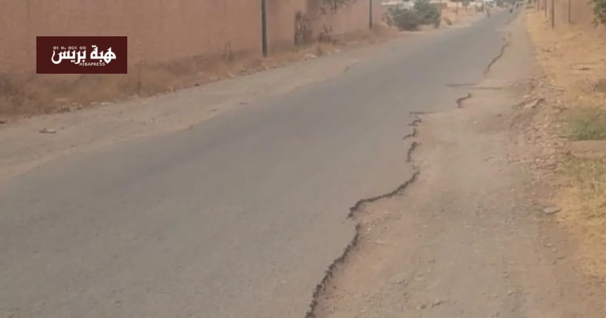 Investors Urge Urgent Repair of Deteriorating Roads in Tissalant, Marrakech