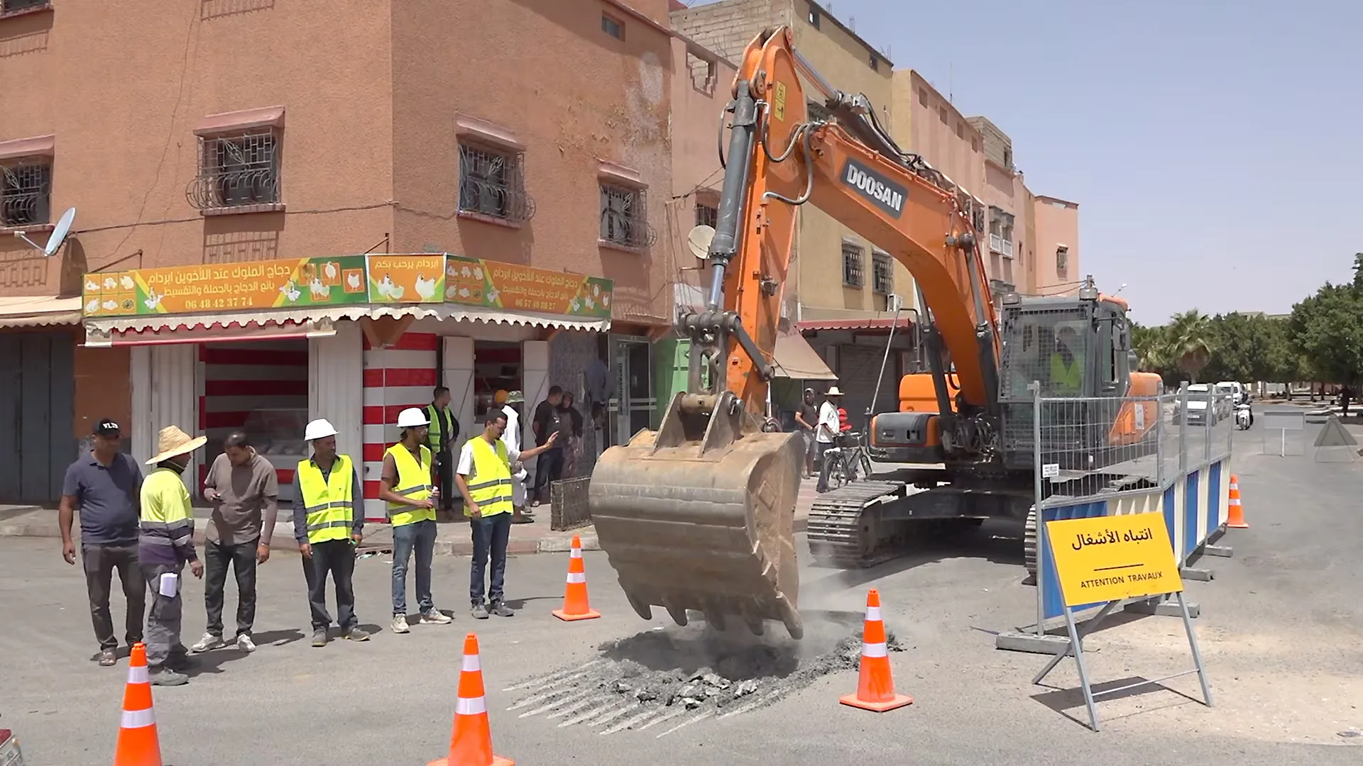 Marrakech-Safi Launches Major Sewage System Upgrade in Al Takaddoum Neighborhood