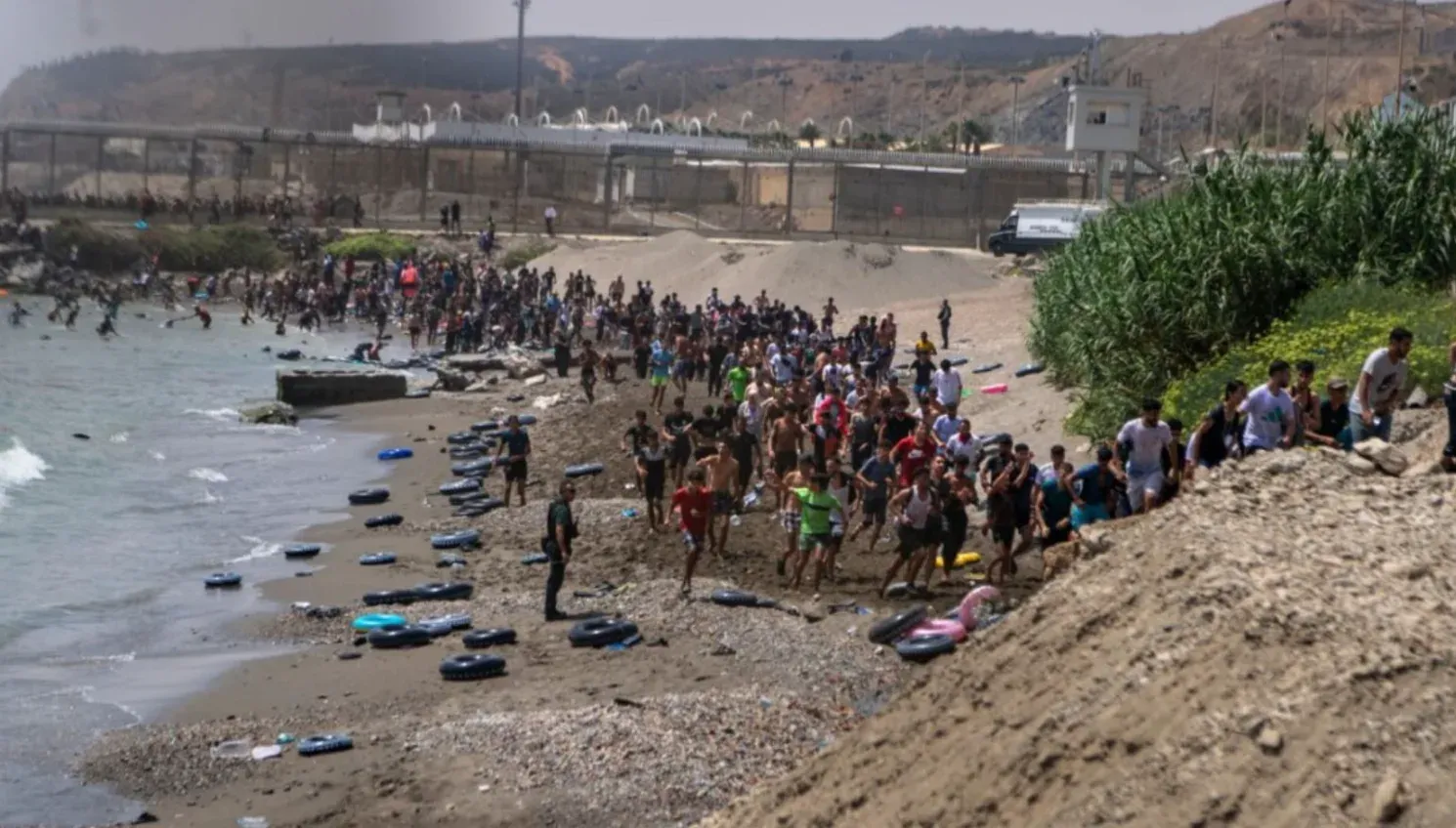 Morocco Thwarts Migrant Attempt to Enter Spanish Enclave of Ceuta