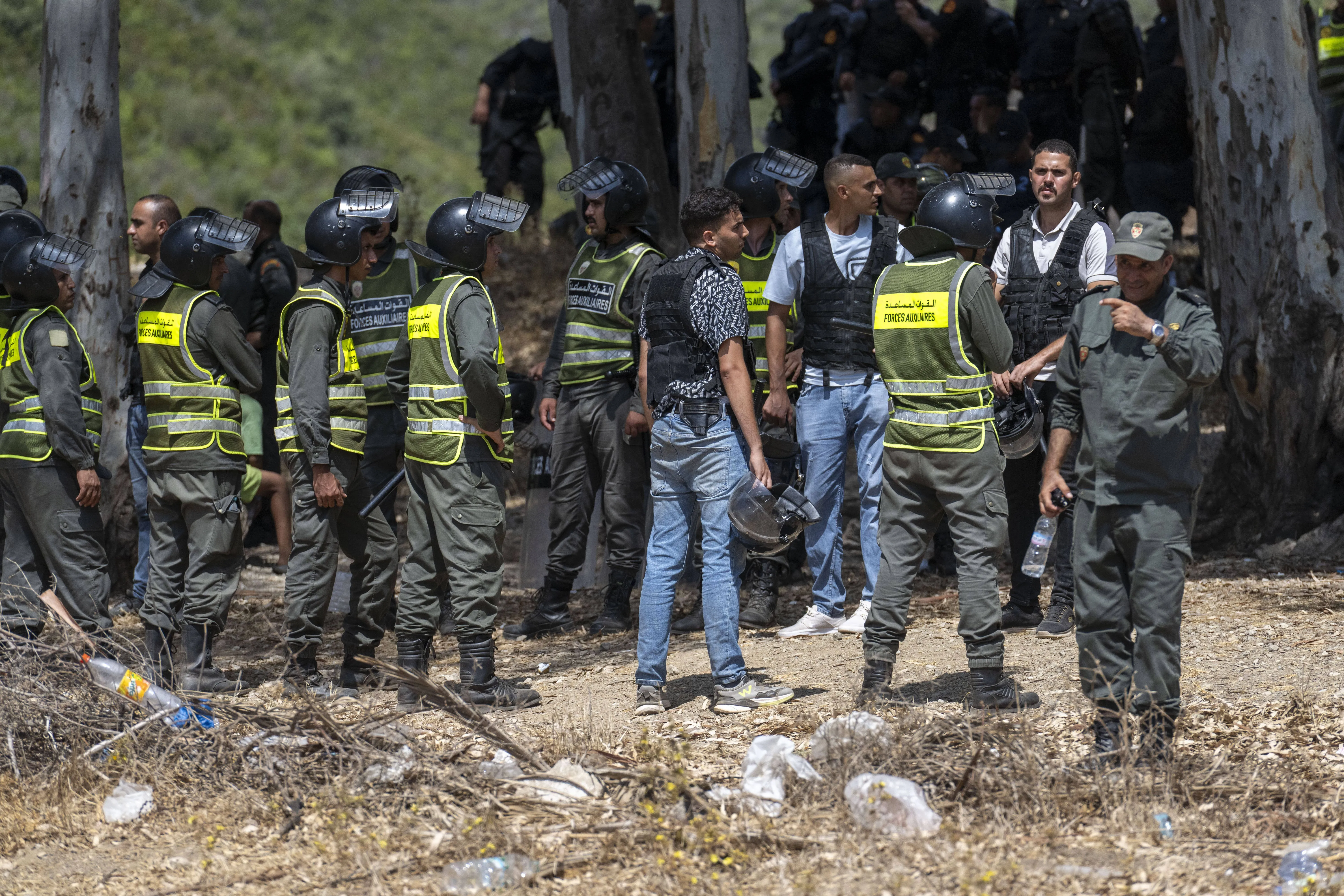 Morocco Detains Over 100 Migrants Attempting to Cross into Ceuta