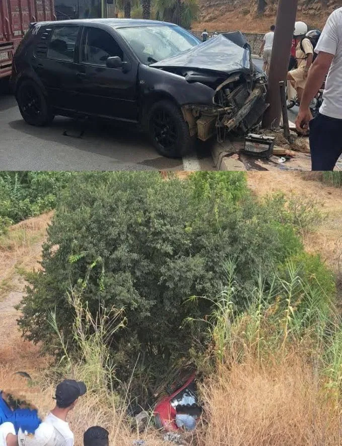 Tragic Car Accident Near Fes Tower Results in Multiple Injuries