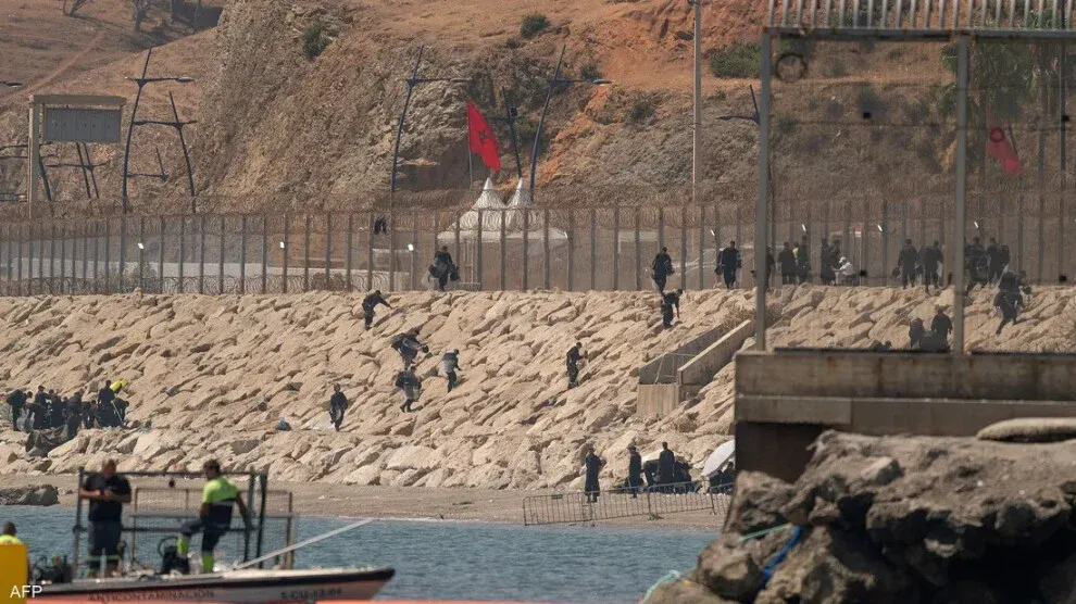 Morocco Apprehends 294 Migrants Amidst Heightened Security Near Ceuta