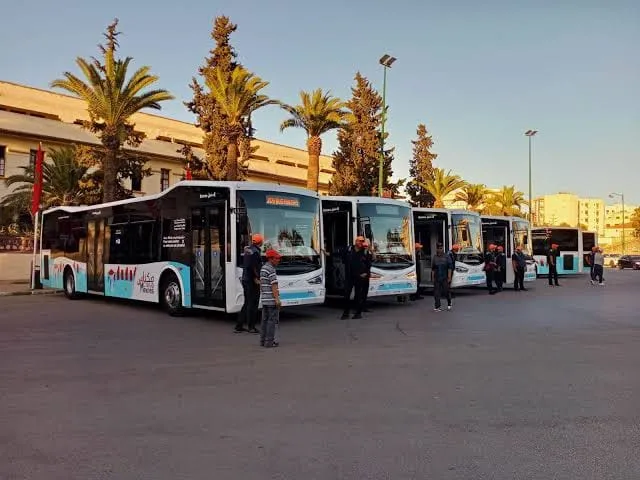 Meknes to Temporarily Welcome 40 Buses from Marrakech to Alleviate Transport Crisis