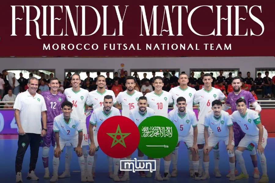 Morocco to Compete Against Saudi Arabia in Futsal Friendlies Preceding the 2026 AFCON