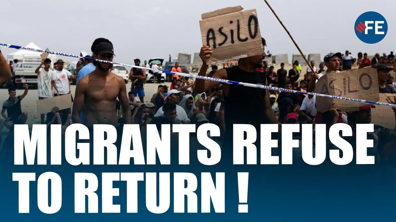 Moroccan Migrants Rally for Asylum in Ceuta: A Call for Humanity
