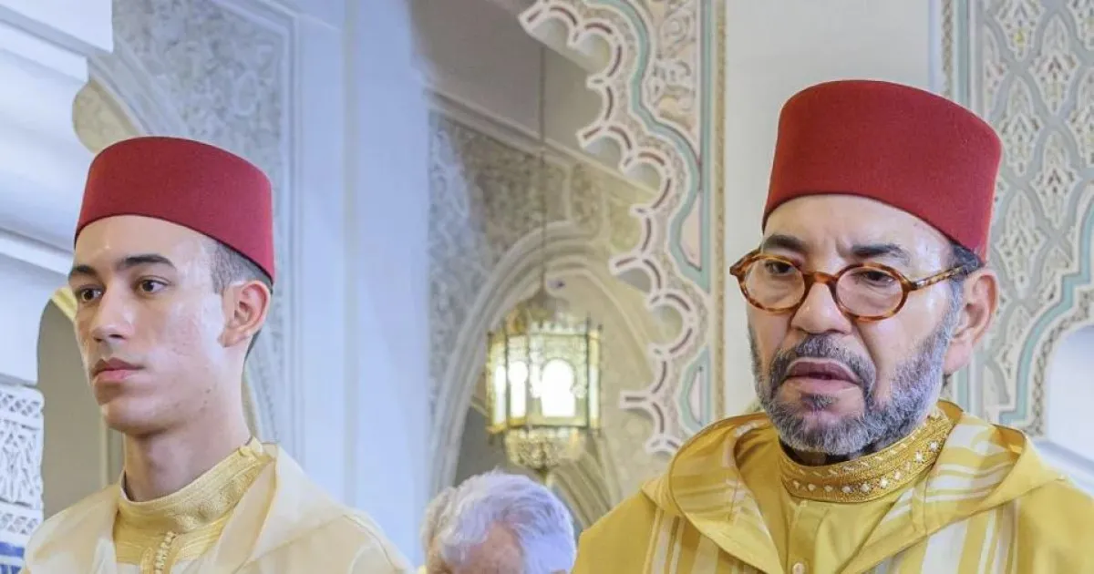 Mohamed VI of Morocco Spotted with His Yacht Near Ceuta, Accompanied by Military