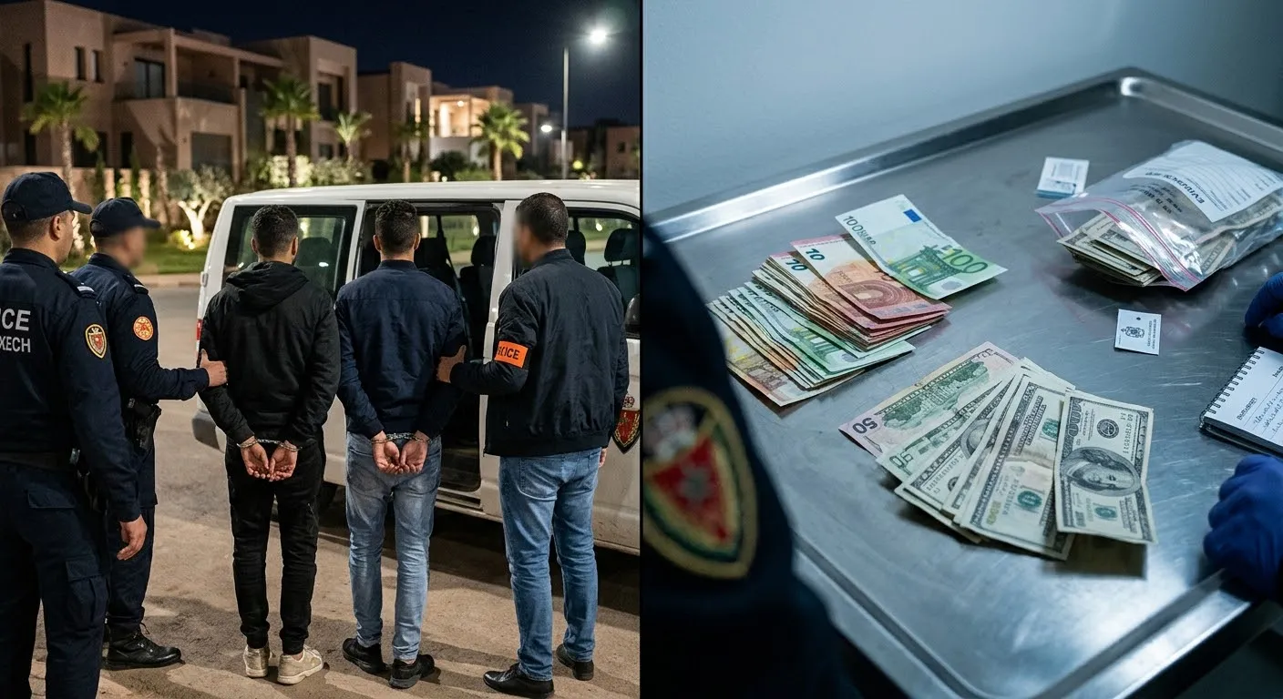 Two Algerians Arrested in Marrakech for Suspected Counterfeit Currency