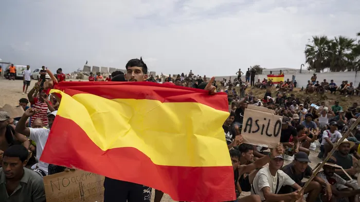 Nearly 300 Migrants Apprehended While Attempting to Reach Ceuta, Spain