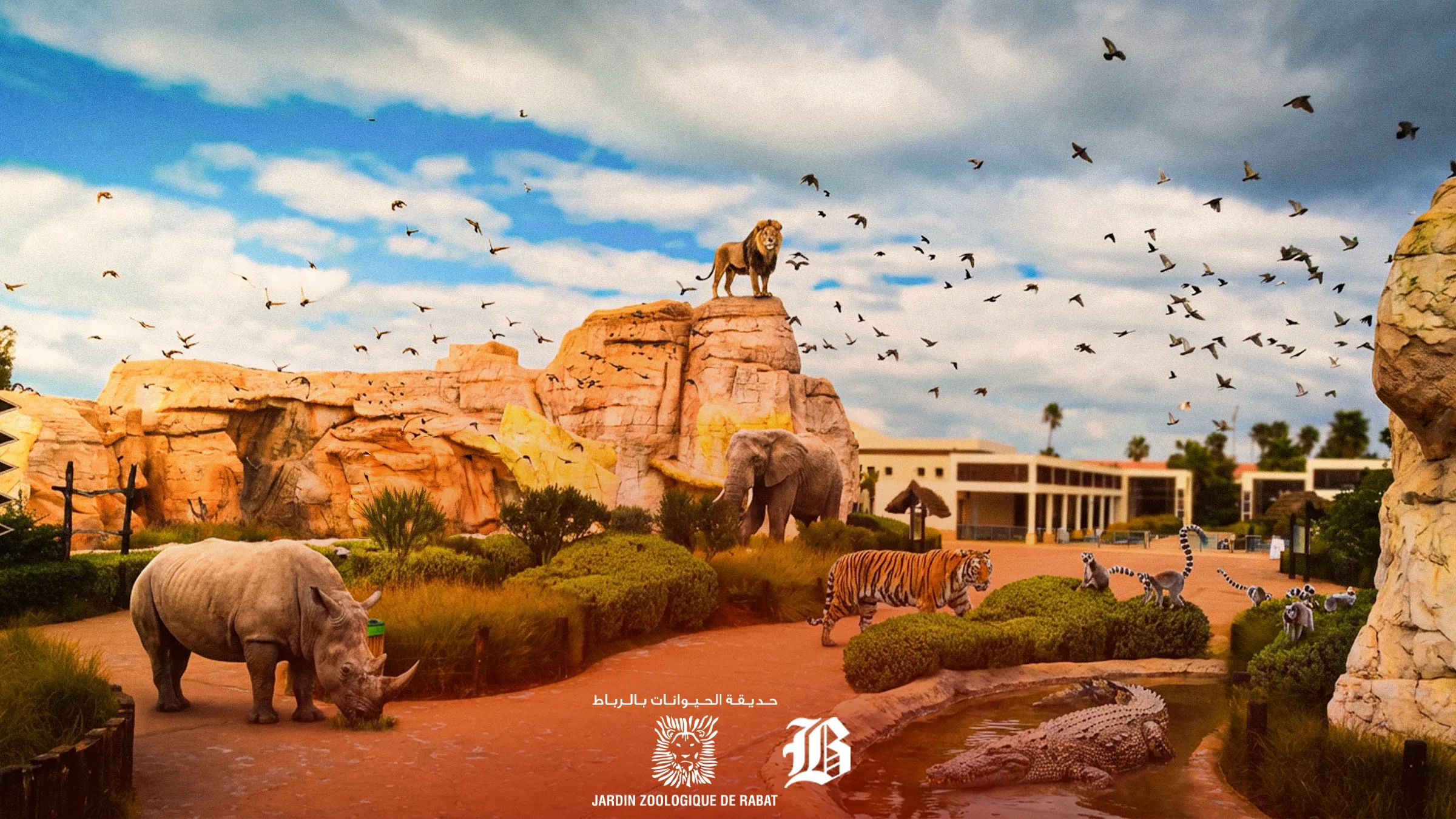 Jerusalem Children Experience the Wonders of Rabat's National Zoo During Summer Camp