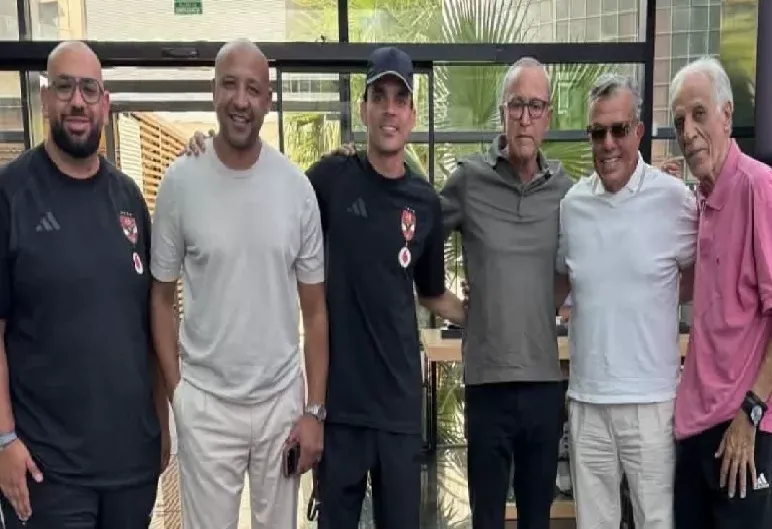Morocco's FASS President Visits Al Ahly Before Clash with Barcelona