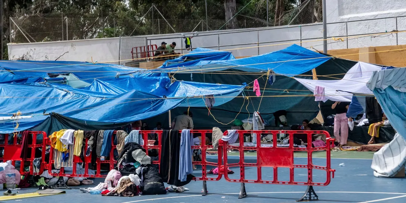 Spain Expands Migrant Shelters in Ceuta Amid Growing Humanitarian Crisis