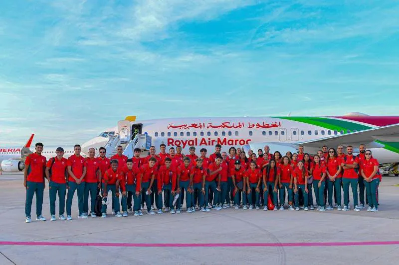 Moroccan National Teams Arrive in Taranto for Mediterranean Games