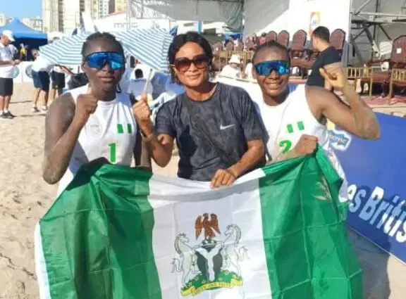Nigeria's Beach Volleyball Team Makes History by Qualifying for Los Angeles 2028 Olympics