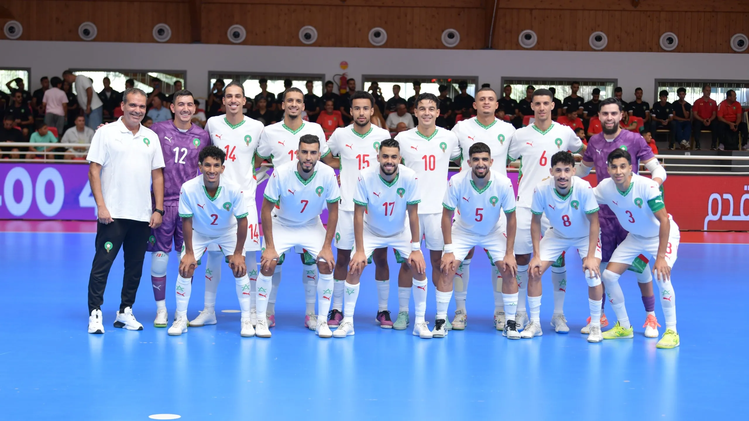 Morocco's Futsal Lions Gear Up for International Clash Against Saudi Arabia
