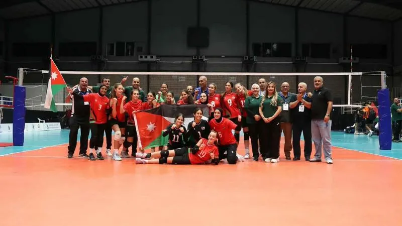 Under-18 Women's National Volleyball Team Triumphs Over Morocco in Arab Championship