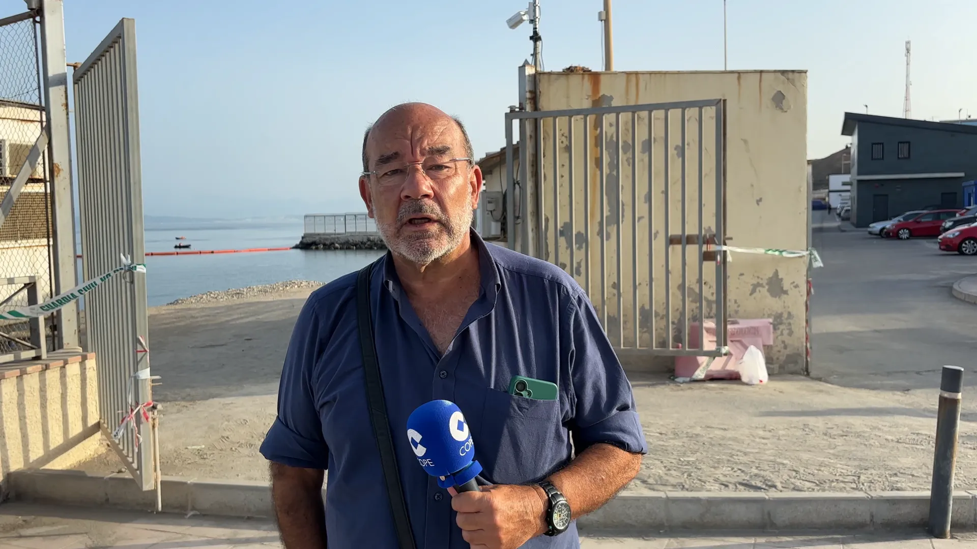Ángel Expósito Highlights the Migratory Pressure at the Tarajal Border